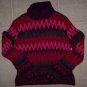 Petite Sophisticate Bright Bold Turtleneck Sweater S
