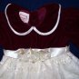 Boutique DIMPLES Velvet Lace Special Occassion Dress 18M