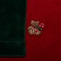 RARE TOO Candy Cane Holiday Dress LANDSEND Velvet Top 6