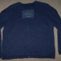 NWT CROFT & BARROW Zip Front Snowman Sweater PM