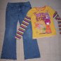 LIMITED TOO Simply Low Jeans TCP Top Outfit 12.5 Plus