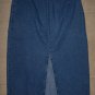 Womens CROSSROADS Long Denim Jean Skirt 12