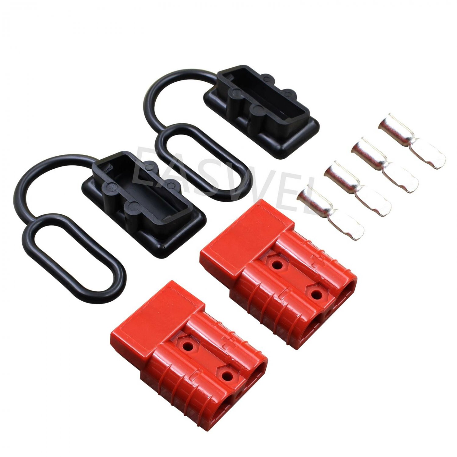 50A Battery Trailer Pair Plug Quick Connector Kit Connect Disconnect Winch
