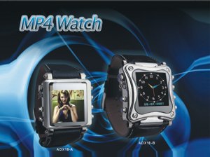 VPM 2GB MP4 Watch MP3 Player Metal Body USB Recorder [VPM]