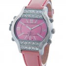  	 2GB Ladies Wireless Bluetooth MP3 Recorder Watch B03 Pink