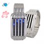 Fashionable Japanese Style Blue LED Watch (Time/Year/Day/Date/PM