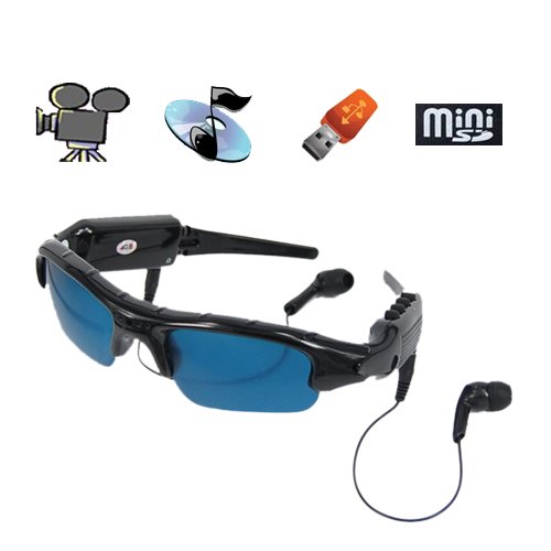 Mini DV Video Hidden Recorder Sunglasses Spy Camera DVR