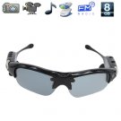 5 in 1 Sunglasses Mini Spy Camera DVR with Video,Photos, MP3, FM Radio, PC Camera
