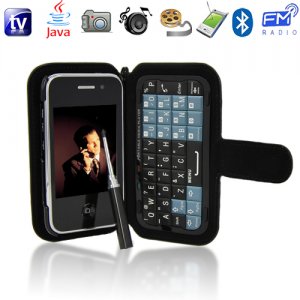 3.0 Inch Screen Dual Card Quadband QWERT Cell Phone