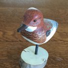 Shorebird decoy. Bird carving