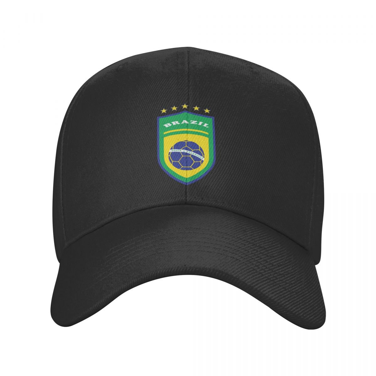 Flag Of Brazil Football Baseball Cap Unisex Brazilian Proud Dad Hat