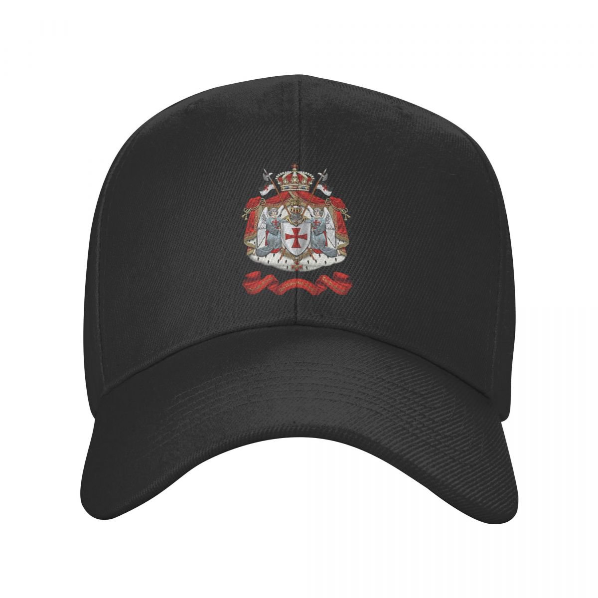 Knights Templar Flag With Coat Of Arms Baseball Cap Medieval Warrior ...