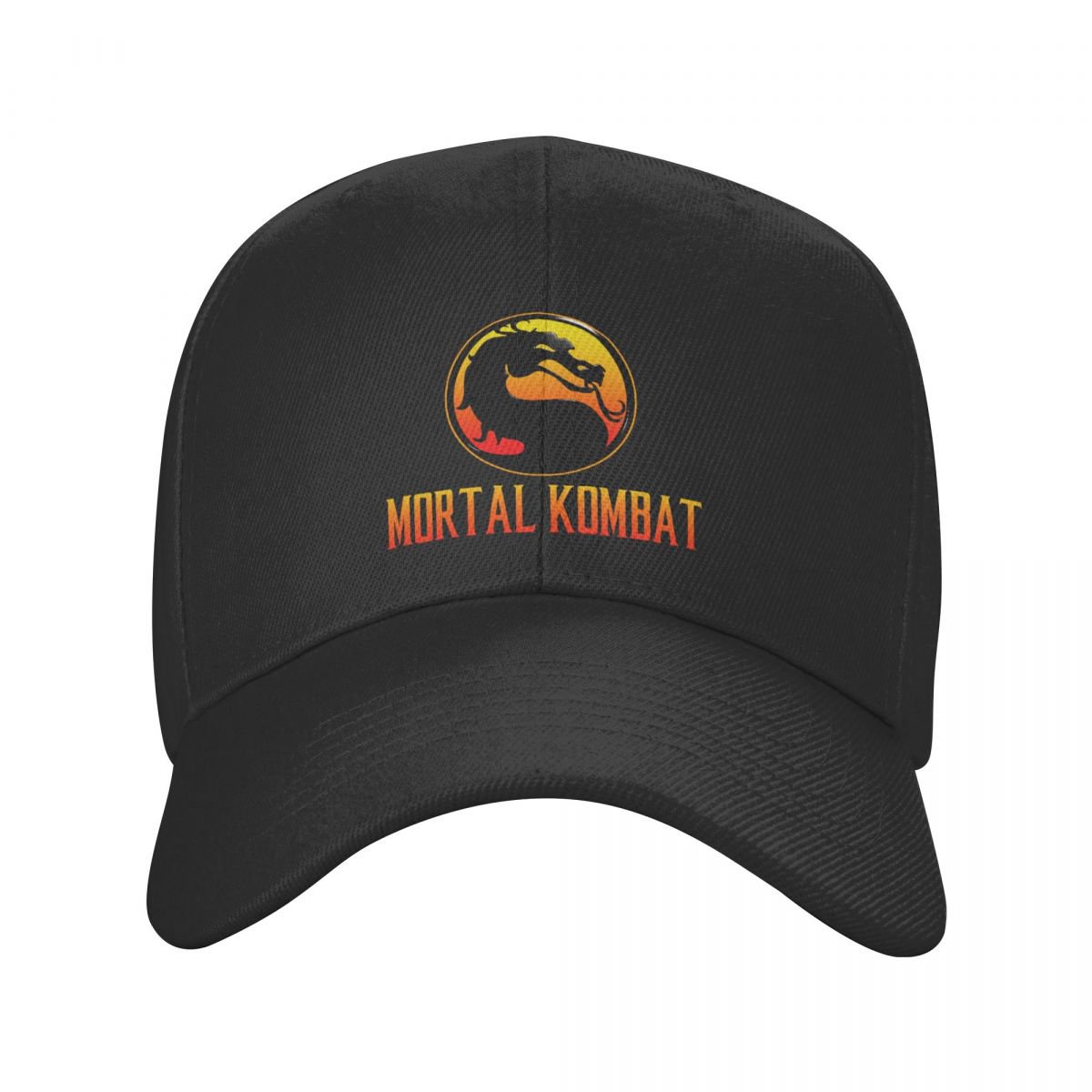 Mortal Kombat Logo Baseball Cap Sub Zero Scorpion Game Dad Hat Snapback