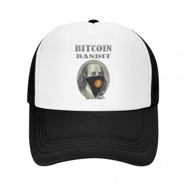 Funny Bitcoin Trucker Hat BTC Crypto Cryptocurrency Baseball Cap Snapback  Caps