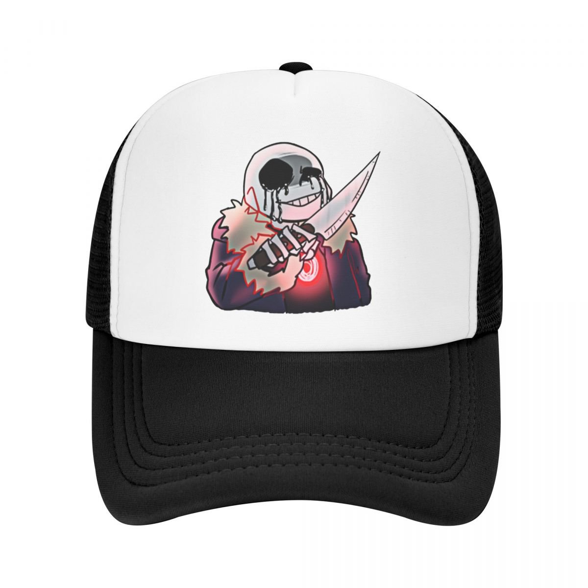 Killer Sans Trucker Hat Undertale Game Baseball Cap Hats Snapback Caps