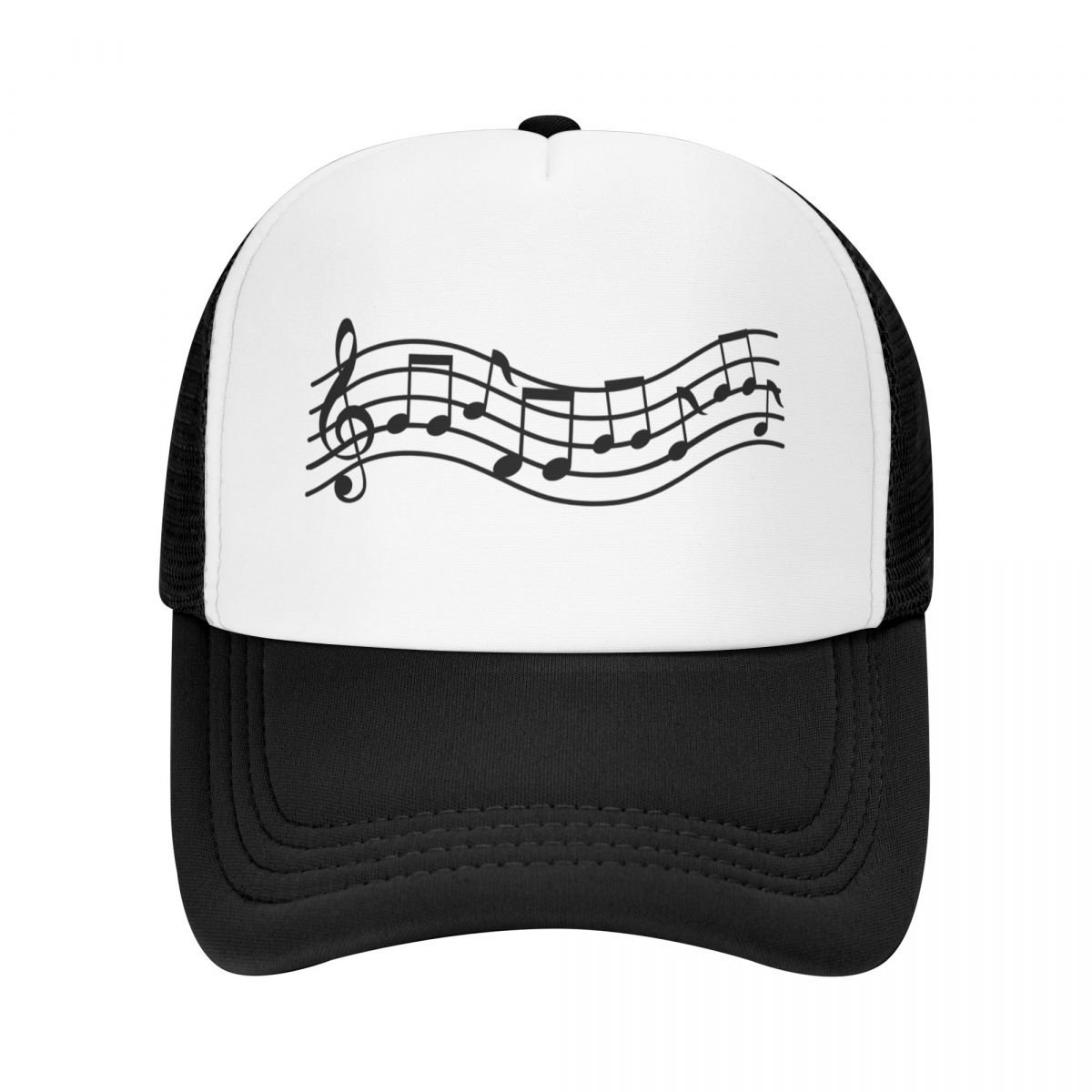 Musical Festival Music Notes Trucker Hat Baseball Cap Snapback Caps