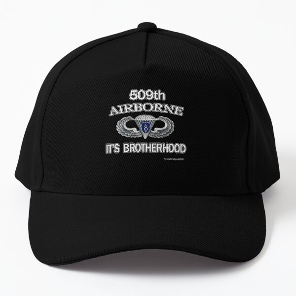 509Th Airborne It S Brotherhood Baseball Cap Hat Summer Casquette Black