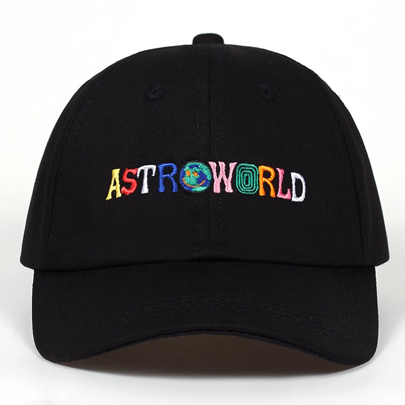 100% Cotton ASTROWORLD Baseball Caps Unisex Dad Hat Cap Embroidery Man ...