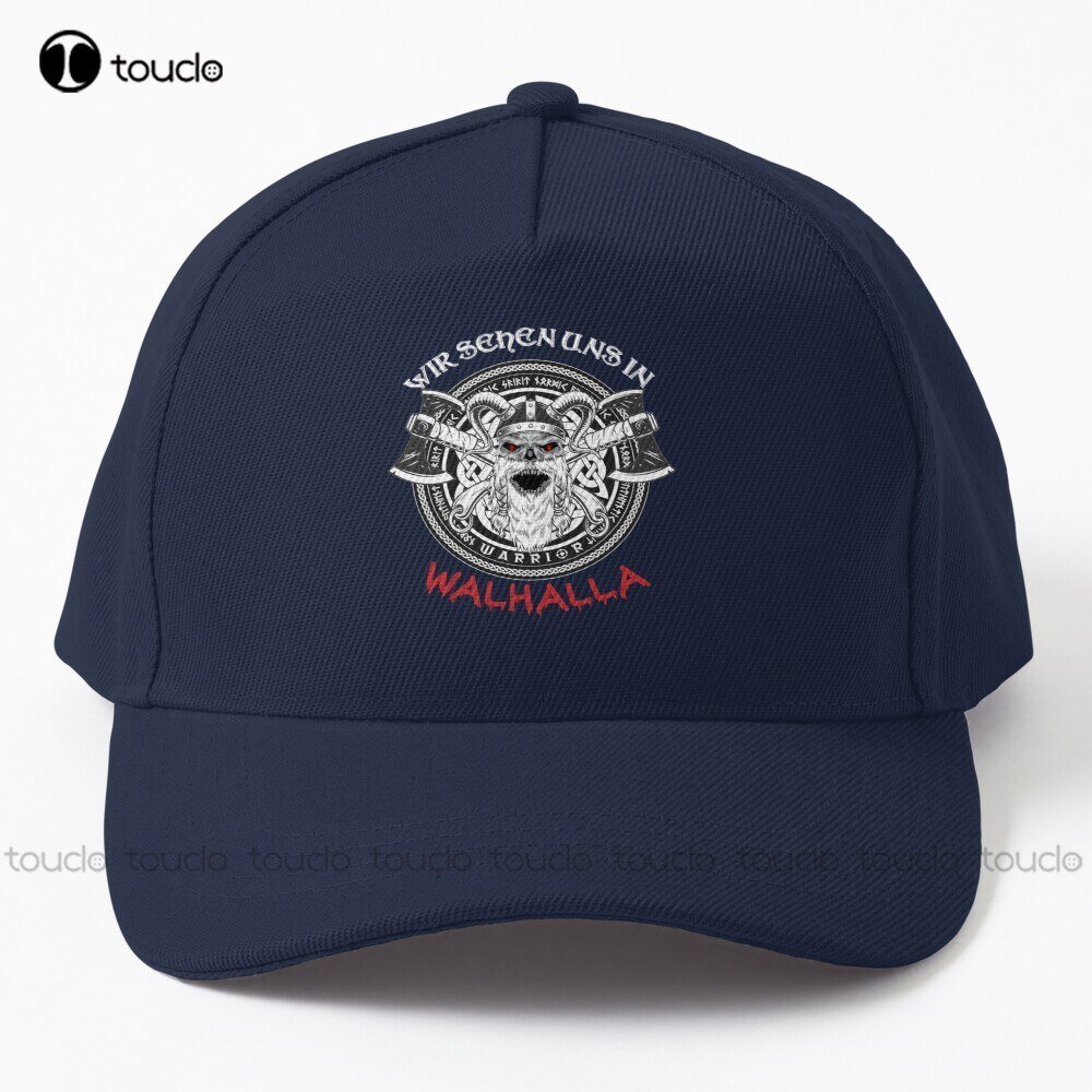 Odin'S Head - See You In Valhalla | Norse Mythology Baseball Cap ...