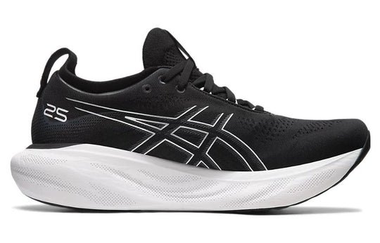 ASICS Gel Nimbus 25 4E Wide Black Pure Silver 1011B618-001