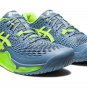 ASICS Gel Resolution 9 Steel Blue Hazard Green 1041A330-400