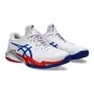 Asics Court Ff 3 Novak White Blue Red 1041A480-100