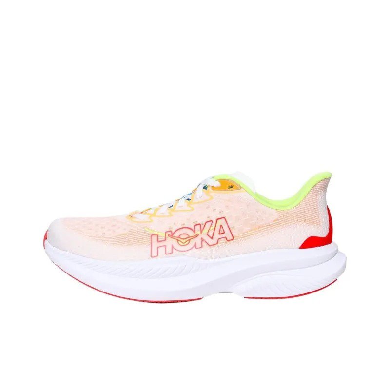 Hoka One One Mach 6 White Solar Flare 1147790-WLR