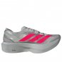 MENS WMNS Adizero Adios Pro Evo 2 Silver Metallic Lucid Red JR7259