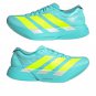 MENS WMNS Adizero Adios Pro 4 Flash Aqua Lucid Lemon JR1251