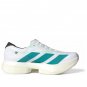 MENS WMNS Adizero Adios Pro 4 Cloud White Pure Teal JR1267