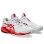 Asics Court Ff 3 Novak White Electric Red 1041A522-966