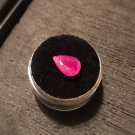 Bright Pink Ruby, Faceted Ruby, Pear VIVID 2.5Ct 11mm Genuine Natural Gemstone