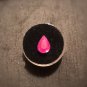 Bright Pink Ruby, Faceted Ruby, Pear VIVID 2.5Ct 11mm Genuine Natural Gemstone
