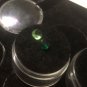 Tourmaline Pair, Chrome & Light Green Faceted Tourmaline, Cushion .85 5mm Square