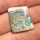 Chrysocolla, Gem Silica, Turquoise Cabochon 1.25” x 1.25” Lincoln County NM