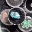 Turquoise Cabochon, Polished Turquoise, 1g,  10mm x 16mm Teal Natural