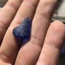 Blue Beach glass, Natutally Tumbled Beach Glass, For Jewlery 1”x.7"