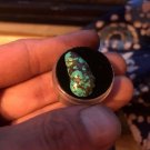 Turquoise Cabochon, Polished Turquoise, 1.1g 11mm x 22mm Teal Natural Oval