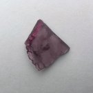 Pink Tourmaline Slice, 20 x 8 x 15mm, Deep Saturation, Genuine Rubellite 9.5 Cts