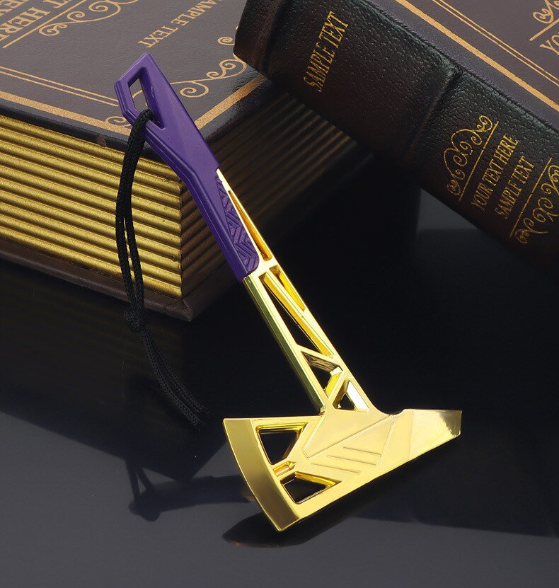 Valorant Prime Axe Weapon Melee 16cm Alloy Meta Material Game