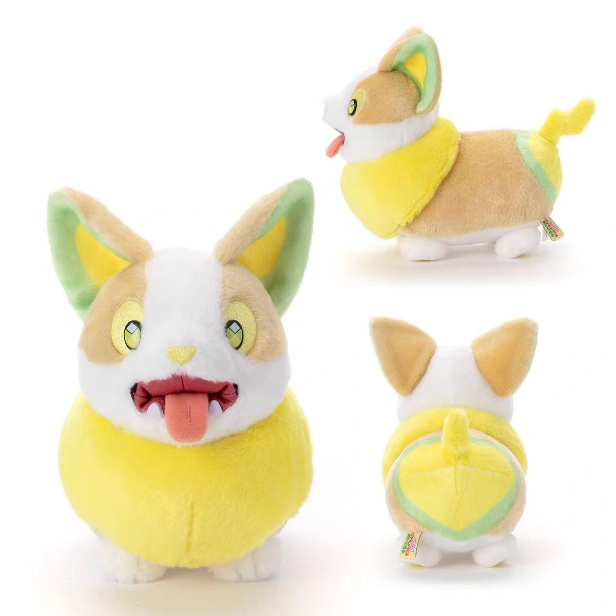 New Pokemon TAKARA TOMY Yamper Plush Toy Soft Stuffed Animal Doll ...