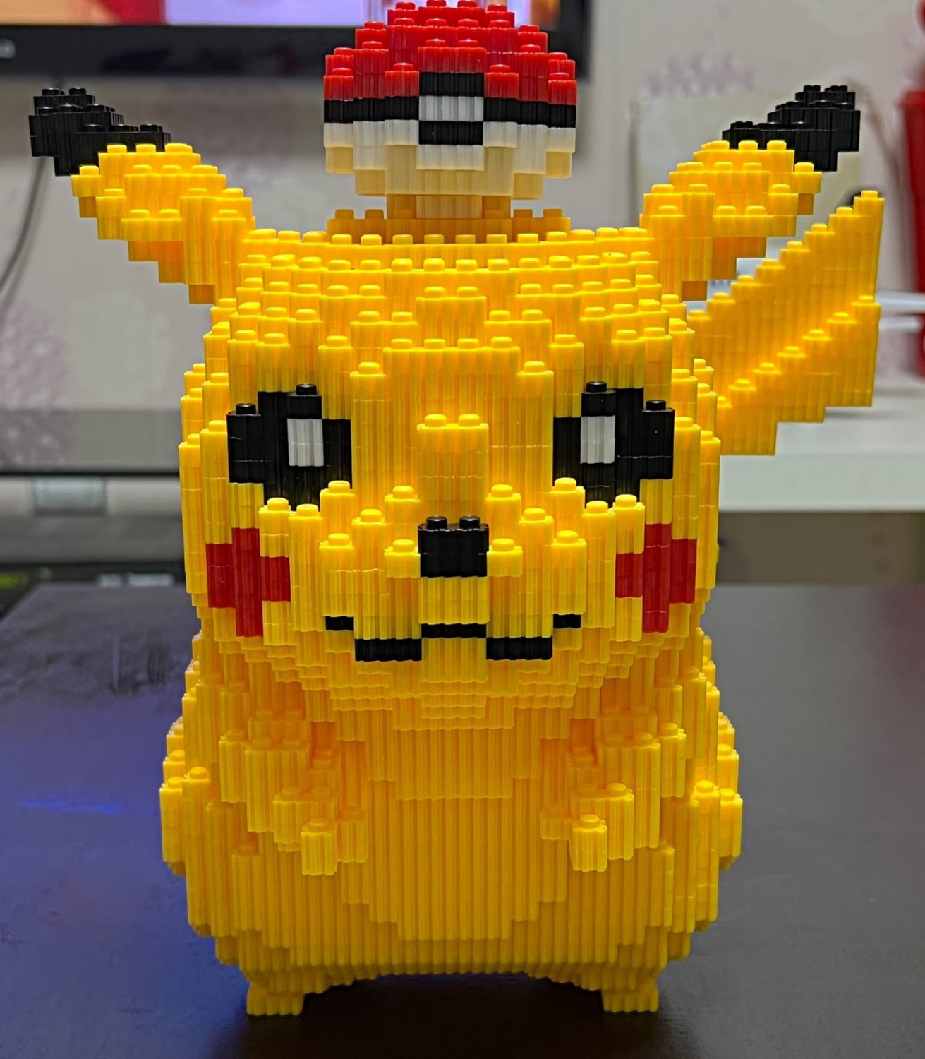 5210 Particle Pokemon Anime Pikachu Diamond Micro Building Blocks Games ...