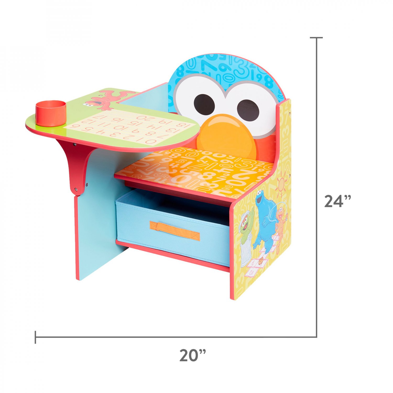Sesame Street Elmo Toddler Desk Chair