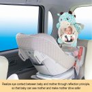 Cute Baby Rear Facing Mirrors Adjustable Safety Car Baby Mirror Back Seat Headrest