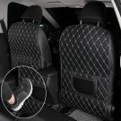 PU Leather Car Seat Back Cover Protector Kids Anti Kick Pad Waterprrof Car Seat Protector
