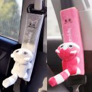 Cute Cartoon Car Seatbelt Cover Seat Belt Harness Cushion Shoulder Strap Protector Pad