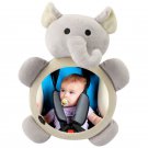 Baby Safety Seat Rear Mirror Car Interior Rearview Mirrors Infants Kids Plush