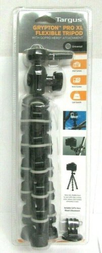 Targus - Grypton Pro XL Tripod - Black with gray trim TG-GT80G-101