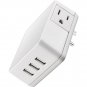 Insignia 2-Outlet Flat Panel Wall Tap with 3 USB Ports (NS-MMP2A3U-WH-C)