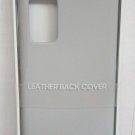 Samsung Galaxy S20+ 5G Leather Cover Case - Silver